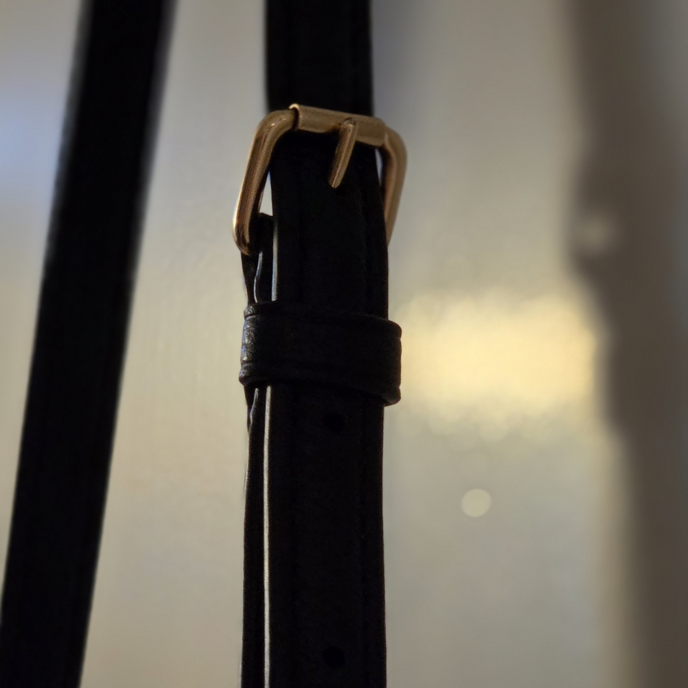 Coach Teri Black Leather Shoulder Bag - Picture 9 of 13